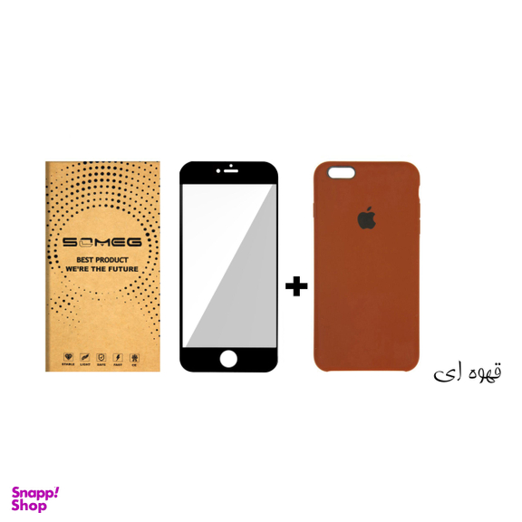 کاور سومگ (Someg) مدل SIC مناسب موبایل اپل iPhone 6s-6 به همراه محافظ صفحه نمایش