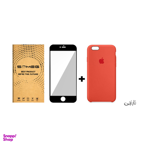 کاور سومگ (Someg) مدل SIC مناسب موبایل اپل iPhone 6s-6 به همراه محافظ صفحه نمایش