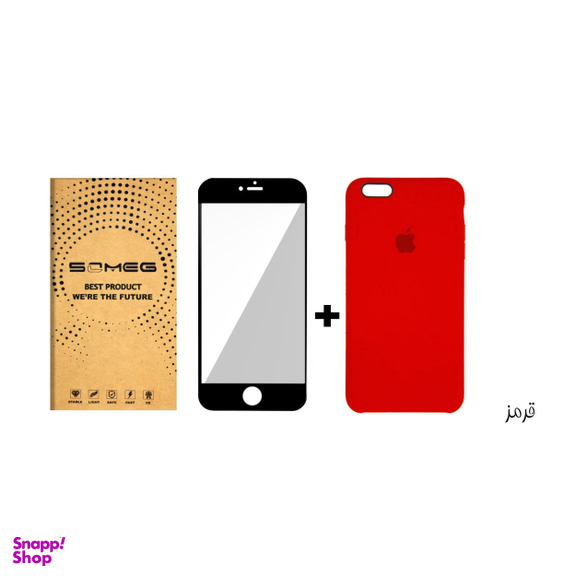 کاور سومگ (Someg) مدل SIC مناسب موبایل اپل iPhone 6s-6 به همراه محافظ صفحه نمایش