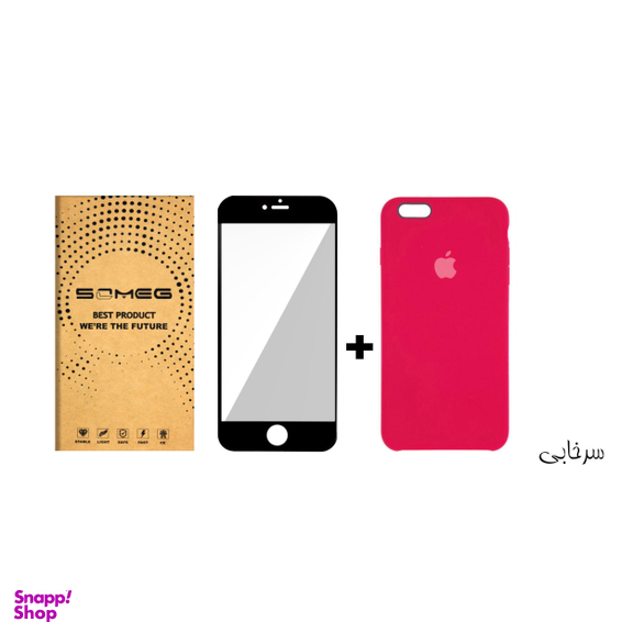 کاور سومگ (Someg) مدل SIC مناسب موبایل اپل iPhone 6s-6 به همراه محافظ صفحه نمایش