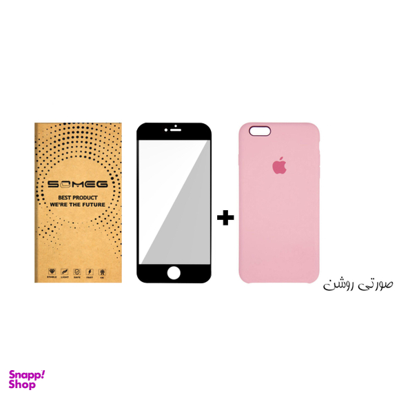 کاور سومگ (Someg) مدل SIC مناسب موبایل اپل iPhone 6s-6 به همراه محافظ صفحه نمایش