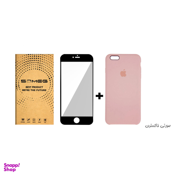 کاور سومگ (Someg) مدل SIC مناسب موبایل اپل iPhone 6s-6 به همراه محافظ صفحه نمایش