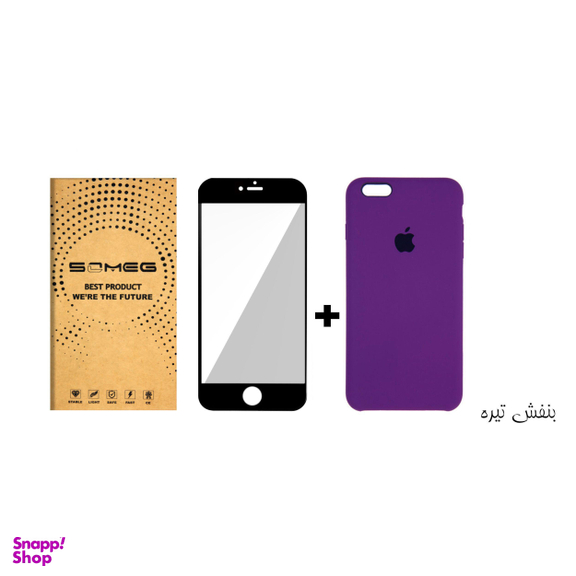 کاور سومگ (Someg) مدل SIC مناسب موبایل اپل iPhone 6s-6 به همراه محافظ صفحه نمایش