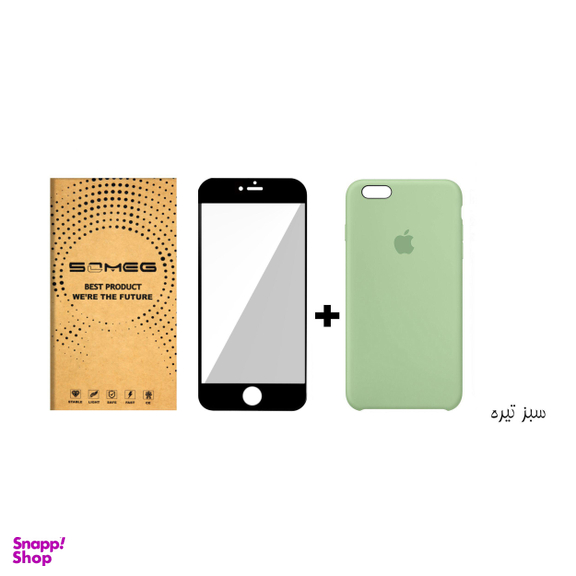 کاور سومگ (Someg) مدل SIC مناسب موبایل اپل iPhone 6s-6 به همراه محافظ صفحه نمایش