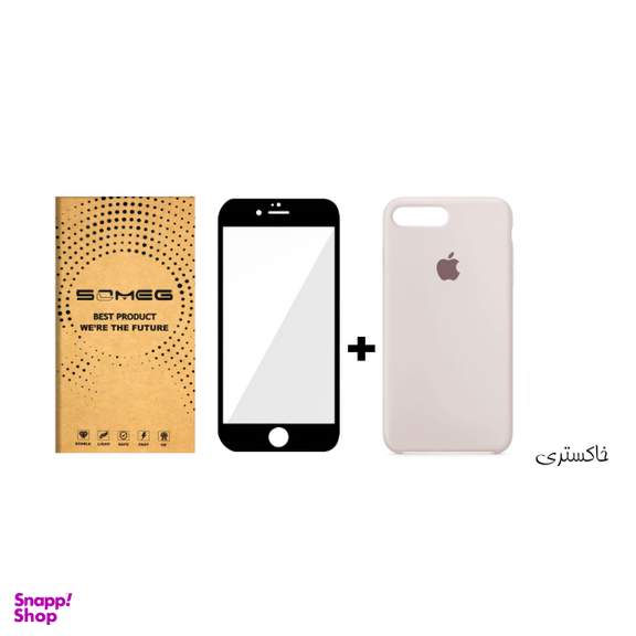 کاور سومگ (Someg) مدل SIC مناسب موبایل اپل iPhone 7Plus به همراه محافظ صفحه نمایش