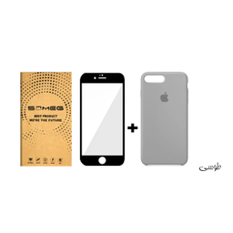 کاور سومگ (Someg) مدل SIC مناسب موبایل اپل iPhone 7Plus به همراه محافظ صفحه نمایش