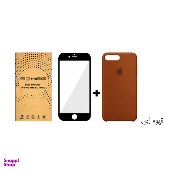 کاور سومگ (Someg) مدل SIC مناسب موبایل اپل iPhone 7Plus به همراه محافظ صفحه نمایش