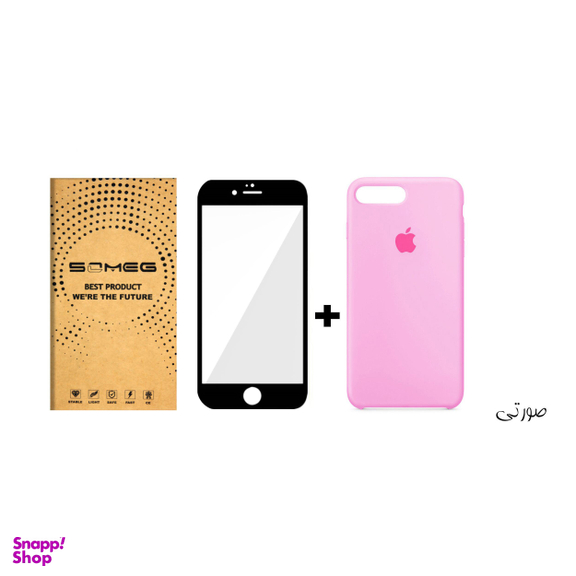 کاور سومگ (Someg) مدل SIC مناسب موبایل اپل iPhone 7Plus به همراه محافظ صفحه نمایش