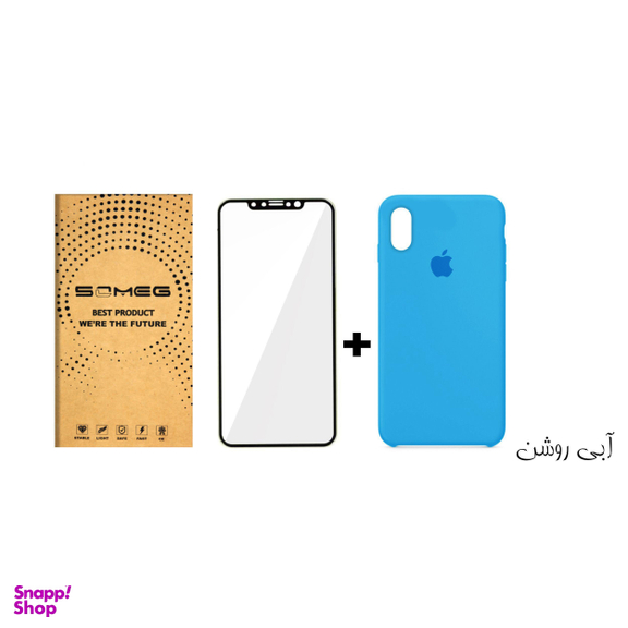 کاور سومگ (Someg) مدل SIC مناسب موبایل اپل iPhone XR به همراه محافظ صفحه نمایش