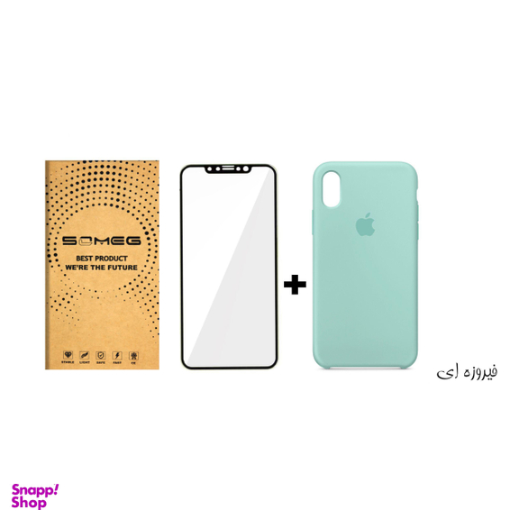 کاور سومگ (Someg) مدل SIC مناسب موبایل اپل iPhone XR به همراه محافظ صفحه نمایش