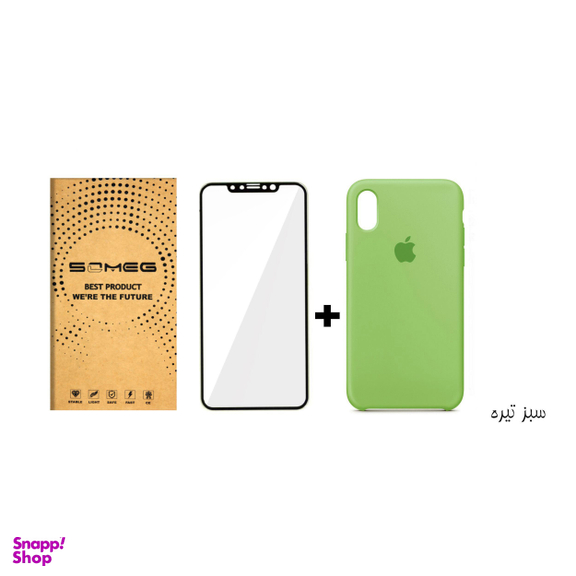 کاور سومگ (Someg) مدل SIC مناسب موبایل اپل iPhone XR به همراه محافظ صفحه نمایش