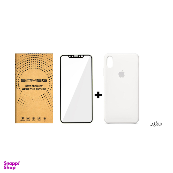 کاور سومگ (Someg) مدل SIC مناسب موبایل اپل iPhone XR به همراه محافظ صفحه نمایش