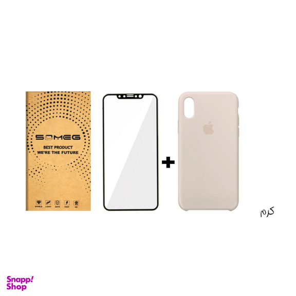 کاور سومگ (Someg) مدل SIC مناسب موبایل اپل iPhone XR به همراه محافظ صفحه نمایش