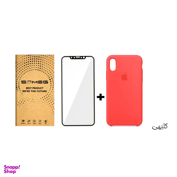کاور سومگ (Someg) مدل SIC مناسب موبایل اپل iPhone XR به همراه محافظ صفحه نمایش
