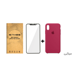 کاور سومگ (Someg) مدل SIC مناسب موبایل اپل iPhone XR به همراه محافظ صفحه نمایش