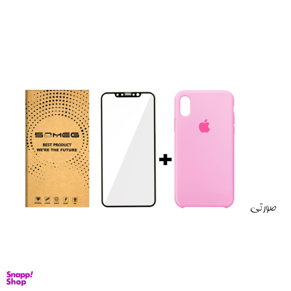 کاور سومگ (Someg) مدل SIC مناسب موبایل اپل iPhone XR به همراه محافظ صفحه نمایش