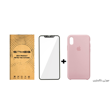 کاور سومگ (Someg) مدل SIC مناسب موبایل اپل iPhone XR به همراه محافظ صفحه نمایش