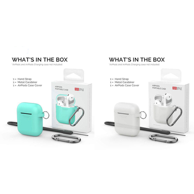 کاور آها استایل (Aha Style) مدل PT06 مناسب کیس هندزفری اپل AirPods