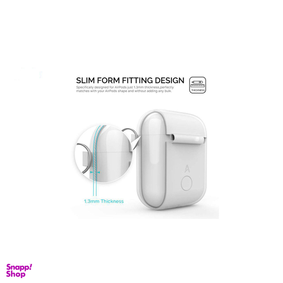 کاور آها استایل (Aha Style) مدل PT06 مناسب کیس هندزفری اپل AirPods