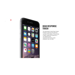 محافظ صفحه نمایش اسپیگن (Spigen) مدل Crystal مناسب موبایل iPhone 6 پلاس/6s پلاس بسته 3 عددی