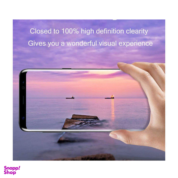 محافظ صفحه نمایش 5D بوف (Buff) مدل FC33 مناسب موبایل سامسونگ Galaxy S9 Plus