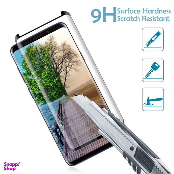 محافظ صفحه نمایش 5D بوف (Buff) مدل FC33 مناسب موبایل سامسونگ Galaxy S9 Plus