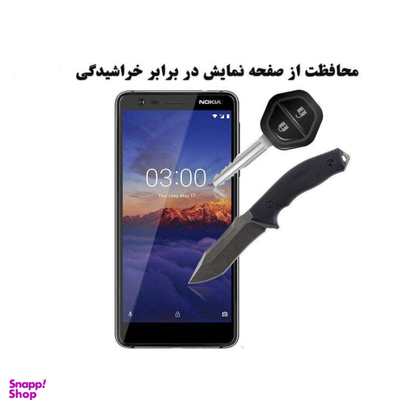 محافظ صفحه نمایش گودزیلا (Godzilla) مدل GGF مناسب موبایل آنر 8X Max بسته 3 عددی