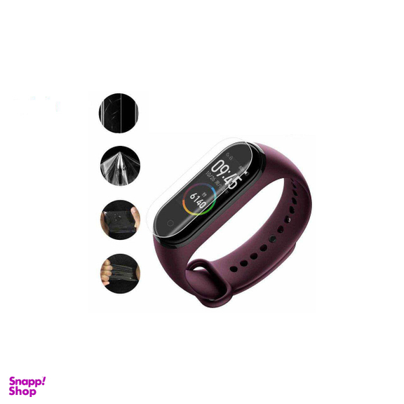 محافظ صفحه نمایش لاین (Lion) مدل RB007 مناسب برای مچ بند هوشمند شیایومی Mi Band 4 بسته دو عددی