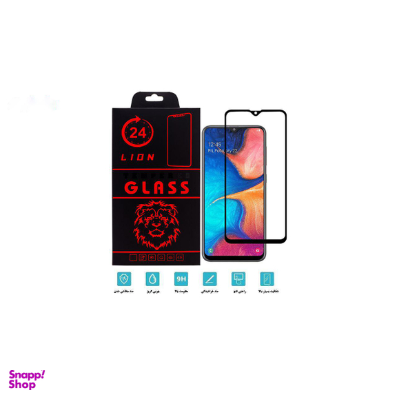 محافظ صفحه نمایش لاین (Lion) مدل RT007 مناسب موبایل سامسونگ Galaxy A20s