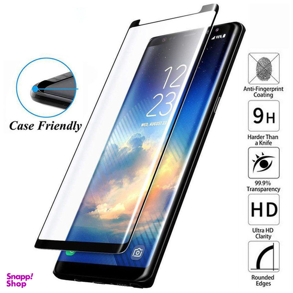محافظ صفحه نمایش لاین (Lion) مدل RT07 مناسب موبایل سامسونگ Galaxy Note 8 به همراه محافظ لنز دوربین