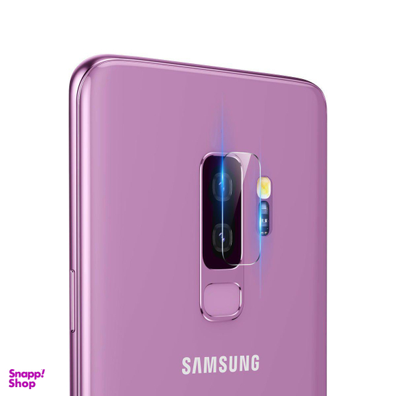 محافظ صفحه نمایش لاین (Lion) مدل RT07 مناسب موبایل سامسونگ Galaxy S9 Plus به همراه محافظ لنز دوربین