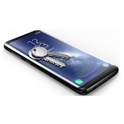 محافظ صفحه نمایش لاین (Lion) مدل RT07 مناسب موبایل سامسونگ Galaxy S9 Plus به همراه محافظ لنز دوربین