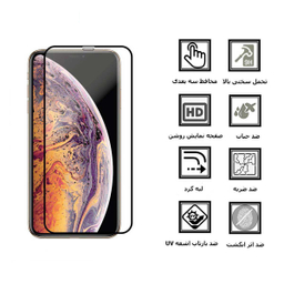 محافظ صفحه نمایش 9D ایبیزا (Ibiza) مدل Monk7777 مناسب موبایل اپل iPhone 11