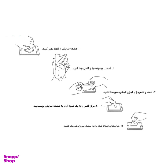 محافظ صفحه نمایش لاین (Lion) مدل RB007 مناسب موبایل هوآوی آنر 8X