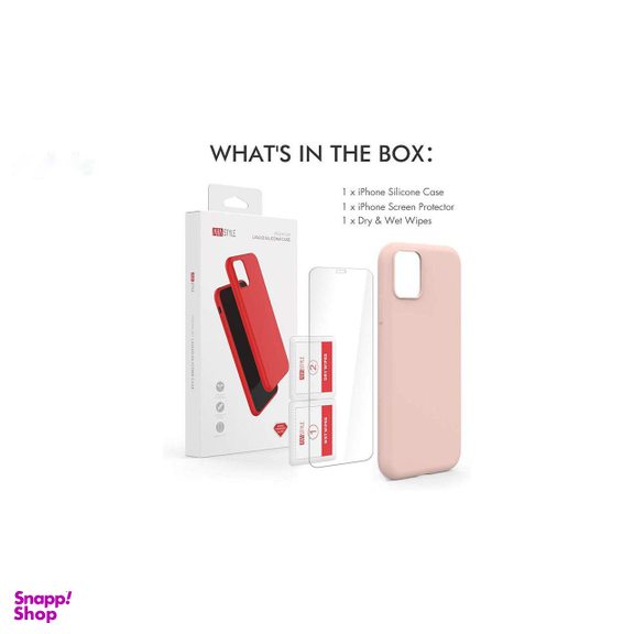کاور آها استایل (Aha Style) مدل HK78 مناسب موبایل اپل iPhone 11 به همراه محافظ صفحه نمایش