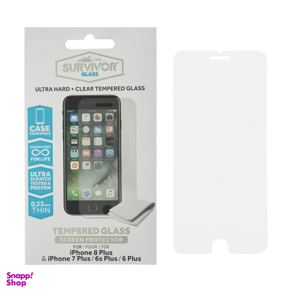 محافظ صفحه نمایش گریفین (Griffin) مدل Survivor مناسب موبایل اپل iPhone 8plus/7plus/6splus/6plus