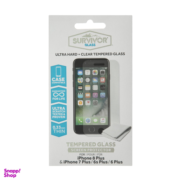 محافظ صفحه نمایش گریفین (Griffin) مدل Survivor مناسب موبایل اپل iPhone 8plus/7plus/6splus/6plus