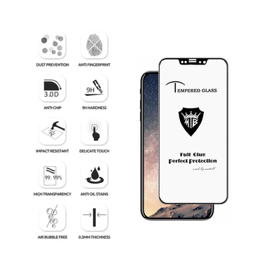 محافظ صفحه نمایش 2.5D میتوبل مدل MTB77 مناسب موبایل اپل iPhone X