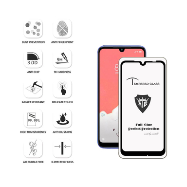 محافظ صفحه نمایش 2.5D میتوبل مدل MTB77 مناسب موبایل شیایومی Redmi 7