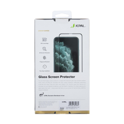 محافظ صفحه نمایش شیشه ای 3D جی.سی.پال (Jcpal) مدل EeasyOn Installer J03 مناسب موبایل اپل iPhone 11ProMax/XsMax