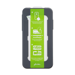 محافظ صفحه نمایش شیشه ای 3D جی.سی.پال (Jcpal) مدل EeasyOn Installer J03 مناسب موبایل اپل iPhone 11ProMax/XsMax
