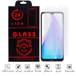 محافظ صفحه نمایش لاین (Lion) مدل RB007 مناسب موبایل شیایومی Redmi 8T بسته دو عددی
