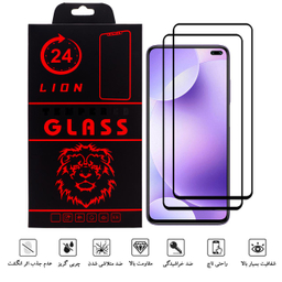 محافظ صفحه نمایش لاین (Lion) مدل RT007 مناسب موبایل شیایومی Redmi K30 بسته دو عددی