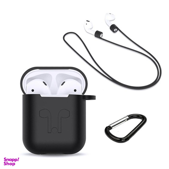 کاور سومگ (Someg) مدل SMG-Gr مناسب کیس هندزفری اپل AirPods به همراه بند نگهدارنده