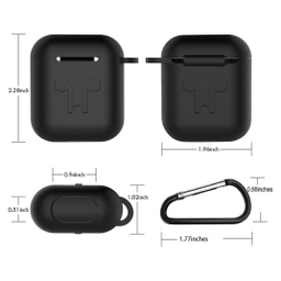 کاور سومگ (Someg) مدل SMG-Gr مناسب کیس هندزفری اپل AirPods به همراه بند نگهدارنده