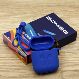 کاور سومگ (Someg) مدل SMG-Gr مناسب کیس هندزفری اپل AirPods به همراه بند نگهدارنده