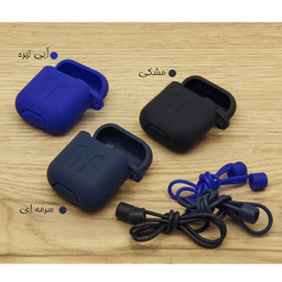 کاور سومگ (Someg) مدل SMG-Gr مناسب کیس هندزفری اپل AirPods به همراه بند نگهدارنده