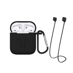 کاور سومگ (Someg) مدل SMG-Gr مناسب کیس هندزفری اپل AirPods به همراه بند نگهدارنده