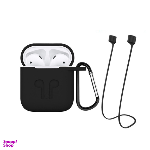 کاور سومگ (Someg) مدل SMG-Gr مناسب کیس هندزفری اپل AirPods به همراه بند نگهدارنده