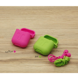 کاور سومگ (Someg) مدل SMG-Gr مناسب کیس هندزفری اپل AirPods به همراه بند نگهدارنده
